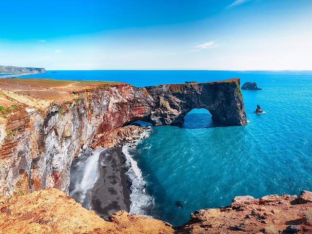 Islandia- Białe Noce Na Czarnej Plaży